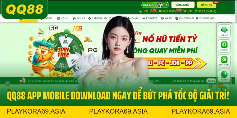 QQ88 App Mobile Download Ngay Để Bứt Phá Tốc Độ Giải Trí!